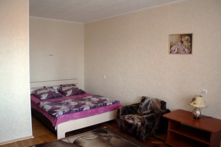Квартира в Киеве посуточно , почасово. И помесячно.
1 комнатная, Святошинский р. Борщаговка. фото 2