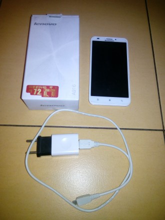 Смартфон Lenovo А-916 білого кольору.
Операційна система: Android 4.4.2
Діагон. . фото 6