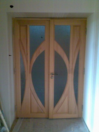 Двери межкомнатные и входные с натурального дерева. Изготовляю с массива сосна. . . фото 10