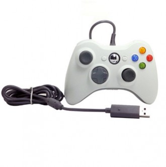 Геймпад для Xbox 360 - оснащен кабелем диной 2,7 метра и отличается усовершенств. . фото 3