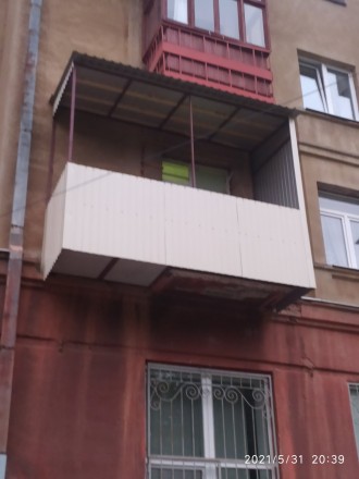 Качественно и в короткие сроки сделаю ремонт балкона (расширение, утепление, обш. . фото 8