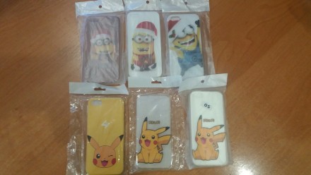 Силиконовые чехлы Миньоны и Pikachu pokemon go на iPhone 5S

Звоните или пишит. . фото 2
