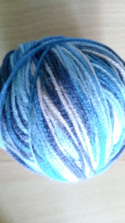 Продается секционная пряжа из хлопка:
Темно-синий / голубой / светло-серый / бе. . фото 3