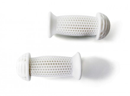 Грипсы для детского велосипеда FSK, белые. Киев. фото 1