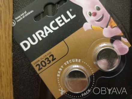 
Батарейка для материнських плат брелків пультів Duracell Cr-2032
Виробник Durac. . фото 1