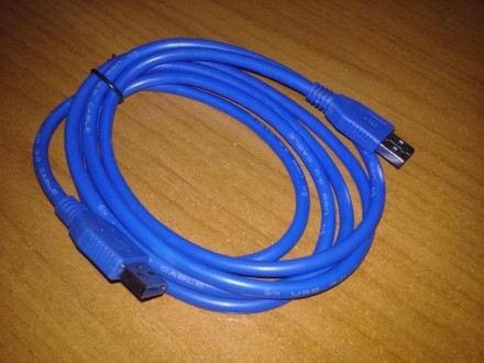 Кабель Usb 3.0 аm Аm Папа — Папа шнур дріт 1.5 метра. Киев. фото 1 Кабель Usb 3.0 аm Аm Папа — Папа шнур дріт 1.5 метра. Киев. фото 1