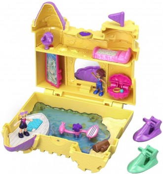 Игровой набор Polly Pocket Surf 'n' Sandventure Полли Покет Песочный Замок. Киев. фото 1 Игровой набор Polly Pocket Surf 'n' Sandventure Полли Покет Песочный Замок. Киев. фото 1