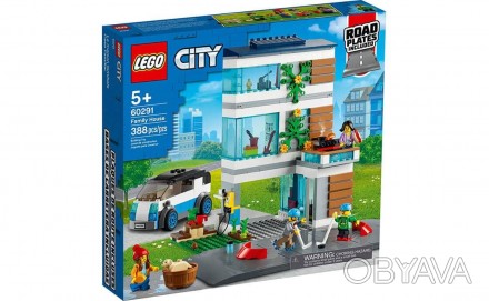 Lego City Современный дом для семьи 60291
 
Добро пожаловать в экологически чист. . фото 1