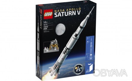 
	Lego Ideas NASA Аполло Сатурн 5 92176
 
	Собери первую ракету, способную доста. . фото 1