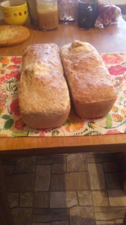 Продам домашний хлеб на бездрожжевой закваске, с отрубями.Вес от 650-670 грамм д. . фото 2