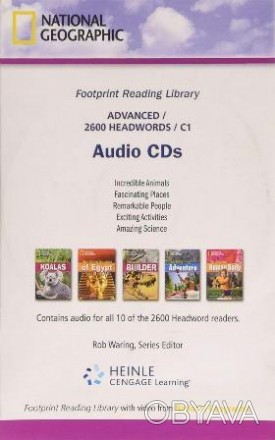 Footprint Reading Library 2600 C1 Audio CDs
Містить записи повного тексту книги,. . фото 1