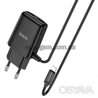 Параметры: Производитель: Hoco Класс: Сетевые Количество USB-портов: 2 Страна-пр. . фото 1