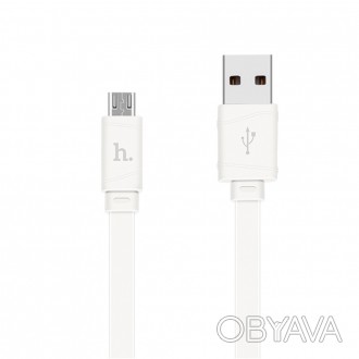 Дата кабель Hoco X5 Bamboo USB to MicroUSB (100см) (Черный). . фото 1