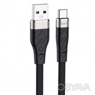 Дата кабель Hoco X53 "Angel" USB to Type-C (1m) (Черный). . фото 1