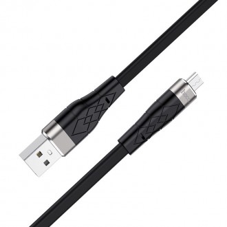 Дата кабель Hoco X53 "Angel" USB to MicroUSB (1m) (Черный). . фото 3