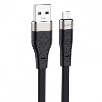 Дата кабель Hoco X53 "Angel" USB to MicroUSB (1m) (Черный). . фото 2