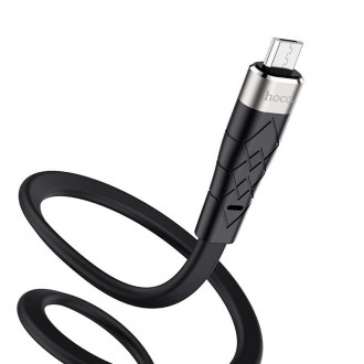 Дата кабель Hoco X53 "Angel" USB to MicroUSB (1m) (Черный). . фото 4