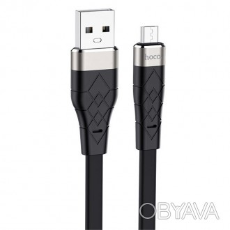 Дата кабель Hoco X53 "Angel" USB to MicroUSB (1m) (Черный). . фото 1