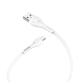 Дата кабель Hoco X37 "Cool power” MicroUSB (1m) (Черный). . фото 6