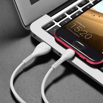 Дата кабель Hoco X37 "Cool power” MicroUSB (1m) (Черный). . фото 7