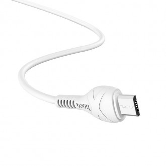 Дата кабель Hoco X37 "Cool power” MicroUSB (1m) (Черный). . фото 4