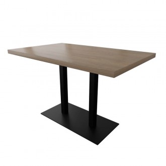 Стіл обідній Метал-дизайн Тренд 1 подвійний 160x80 (MT-S-TR3). Львов. фото 1