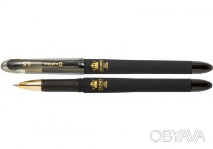 Ручка гелева OPTIMA CROWN 0,5 мм синя корпус чорний O15679-02
 
Характеристики
Т. . фото 1