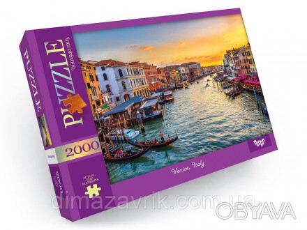 Пазл "Венеция. Италия" 2000 элементов 
Пазл, складная картинка, мозаика — игра-г. . фото 1