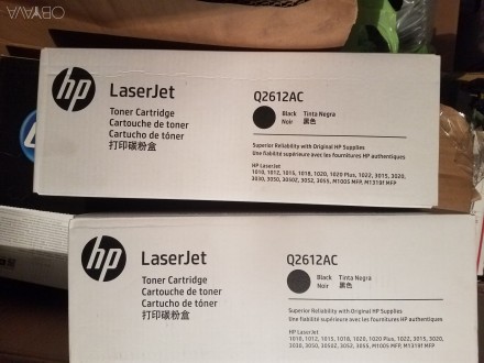 Оригинальный картридж HP Q2612A для принтеров Hewlett Packard LaserJet 1010, 101. . фото 4