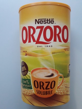 Ячменный кофе Nestle Orzoro 200г, Италия — напиток, который изготовляется . . фото 2