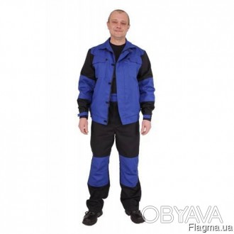 Костюм рабочий Автосервис состоит из полукомбинезона и куртки
Куртка короткая с. . фото 1