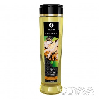 Массажное масло Shunga Organica на 100% состоит из органических компонентов. Упо. . фото 1
