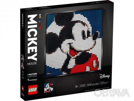
	Lego Art Микки Маус 31202
 
	Пригласите к себе домой звезд мультфильмов! Погру. . фото 1