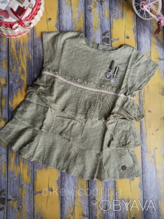 Красивая блузка на девочку ростом 98-102см (3 года), от торговой марки "TrasLuz". . фото 1