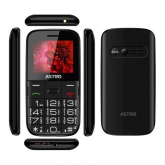 ASTRO A241 — мобильный телефон для пожилых людей с высокими требованиями к прост. . фото 4
