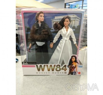 
	Набор коллекционных кукол Барби Чудо-женщина Barbie Diana Prince & Steve Trevo. . фото 1