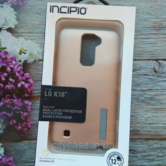 Чехол Incipio для телефона LG k10 противоударный силиконовый золотистый. Житомир. фото 1 Чехол Incipio для телефона LG k10 противоударный силиконовый золотистый. Житомир. фото 1