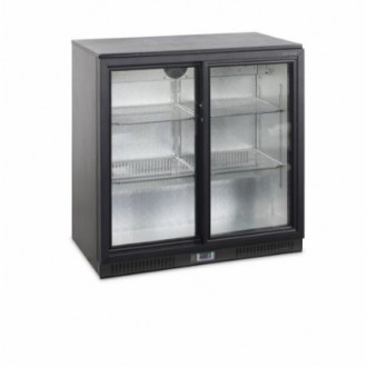 Новые барные холодильники Tefcold в черном цвете со стеклянными дверями - двери . . фото 3