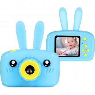Детская фотокамера Baby Photo Camera Rabbit (Белый). . фото 2