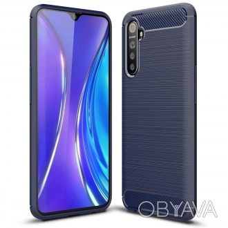 TPU чехол Slim Series для Realme 6 Синий