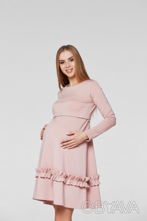 
Сукня для вагітних і годуючих Дуже ошатне, жіночне і ніжне плаття для вагітних . . фото 1