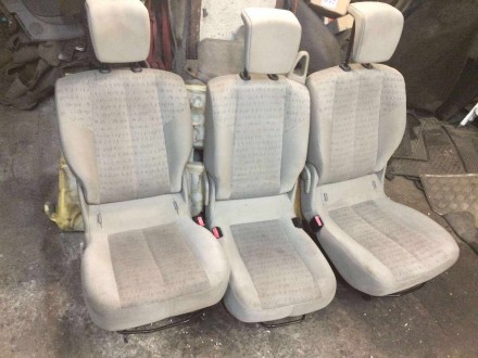 Б/у сиденья задние Renault Scenic 2, Рено Сценик 2. Кропивницький. фото 1 Б/у сиденья задние Renault Scenic 2, Рено Сценик 2. Кропивницький. фото 1