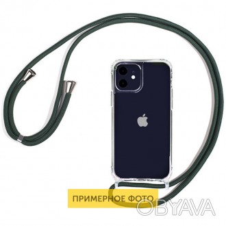 Чехол TPU Crossbody Transparent для Apple iPhone 7 plus / 8 plus (5.5
