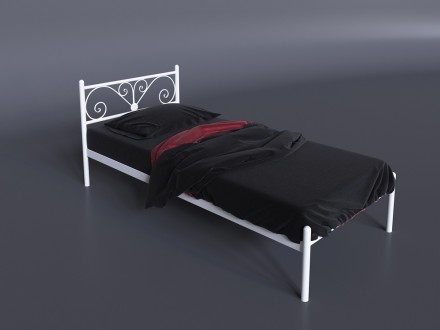 
Односпальне ліжко Tenero Primula / Прімула 80x190 (T-PRI1) хочі з меншим оздобл. . фото 3