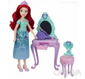 
Disney Princess Ariel´s Royal Vanity 
В набор входят кукла Ариэль, туалетный ст. . фото 1