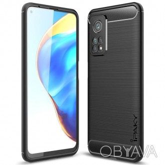 TPU чехол iPaky Slim Series для Xiaomi Mi 10T / Mi 10T Pro Черный