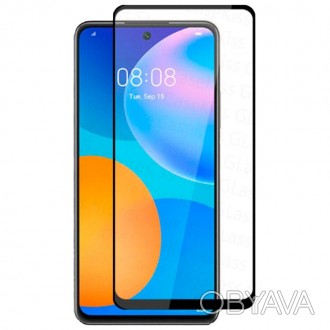 Защитное стекло XD+ (full glue) (тех.пак) для Huawei P Smart (2021)
