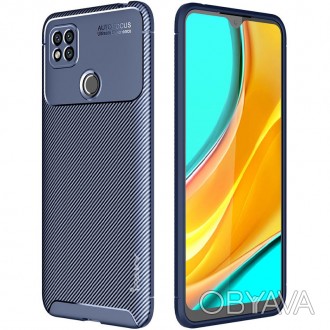 TPU чехол iPaky Kaisy Series для Xiaomi Redmi 9C Синий
