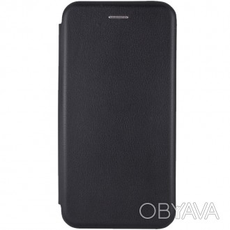 Кожаный чехол (книжка) Classy для Huawei P Smart (2021) Черный