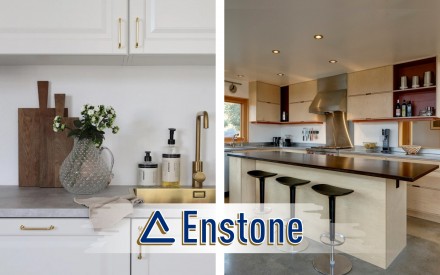 Enstone
 
Изготавливаем столешницы для кухонных островов из искусственного кам. . фото 5
